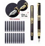 Luxury Fountain Pen with Fine 0.5mm Nib