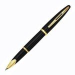 Waterman Carene Glossy Black & Gold Rollerball Pen