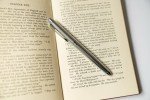 Elegant Silver Stainless Steel Fountain Pen