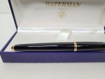 Waterman Carene Glossy Black & Gold Rollerball Pen
