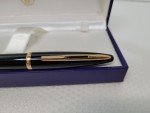 Waterman Carene Glossy Black & Gold Rollerball Pen