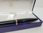 Waterman Carene Glossy Black & Gold Rollerball Pen