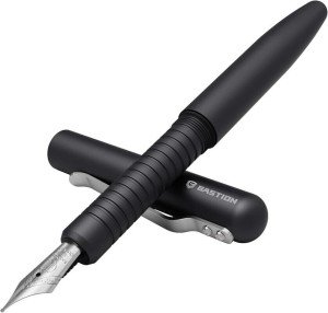 BASTION® Premium Black Aluminum Fountain Pen