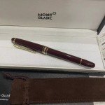 Montblanc Meisterstück 163 Burgundy Gold Rollerball Pen