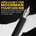BASTION® Premium Black Aluminum Fountain Pen
