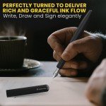 BASTION® Premium Black Aluminum Fountain Pen