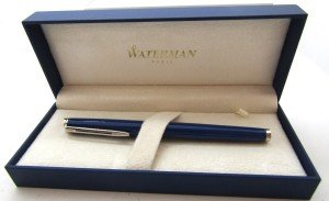 Waterman Paris Blue CT Black Ink Pen