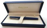 Waterman Paris Blue CT Black Ink Pen