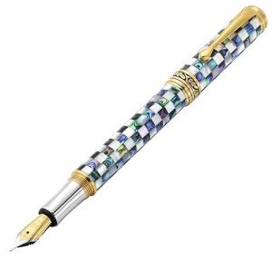 Jubilee Fountain Pen with Fine Nib, Oceanic White