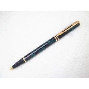 Waterman Laureat Mineral Green & Gold Ballpoint Pen