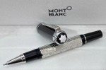 Montblanc Classique Black Silver Luxury Rollerball Pen