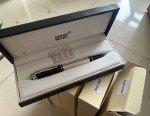Montblanc Classique Black Silver Luxury Rollerball Pen
