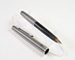 18K Gold Nib PLATINUM Pocket Pen with Steel Cap