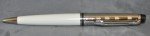 Waterman Hemisphere Silver Chrome White Ballpoint Pen