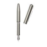 Bastion Luxury Stainless Steel Fountain Pen with Gift Box