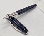 Visconti Michelangelo Fountain Pen - Black/Blue