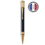 PARKER Duofold Prestige Blue Chevron Ballpoint Pen