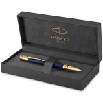 PARKER Duofold Prestige Blue Chevron Ballpoint Pen