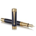 PARKER Duofold Centennial Fountain Pen - Prestige Blue
