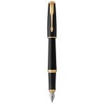 Parker Urban Black Fountain Pen with Gold Trim