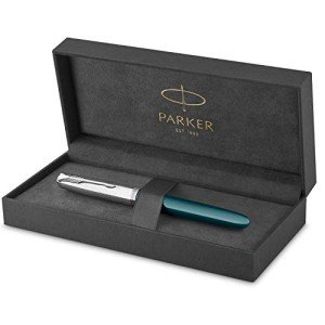 Parker 51 Teal Blue Fountain Pen Gift Set