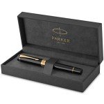 Parker Duofold Centennial Fountain Pen - Classic Black