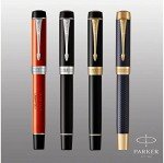 Parker Duofold Centennial Black Gold Fountain Pen