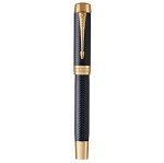 Pristine Parker Duofold Centennial Fountain Pen - Blue Chevron