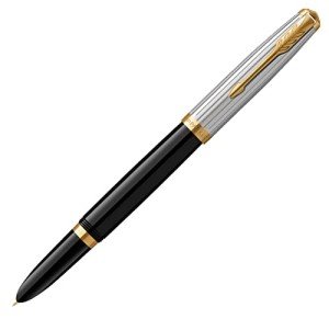 PARKER Modern Heritage Black GT Fountain Pen