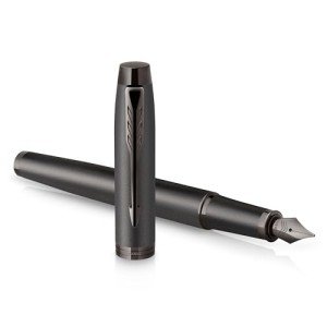 PARKER IM Gun Metal Monochrome Fountain Pen