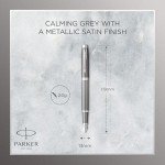 PARKER IM Grey Gradient Fountain Pen with Chrome Trim