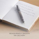 PARKER IM Grey Gradient Fountain Pen with Chrome Trim