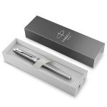 PARKER IM Grey Gradient Fountain Pen with Chrome Trim
