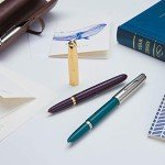 Parker 51 Fountain Pen - Plum & Gold Trim