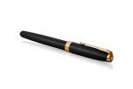 Parker Sonnet Matte Black Fountain Pen with Gold Trim
