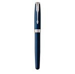 PARKER Sonnet Blue Lacquer Fountain Pen, Medium Nib