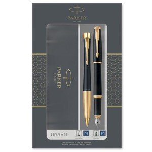 Parker Urban Duo Pen Gift Set - Black & Gold