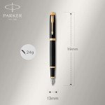 Parker IM Duo Black & Gold Pen Gift Set