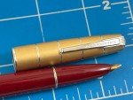Vintage Waterman Taperite Fountain Pen with Gold Nib