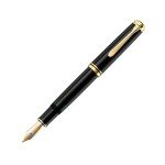 Pelikan M1000 Black Fountain Pen, Medium Point