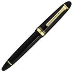 Sailor 1911 Large Black Gold Trim Fountain Pen