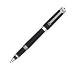 Montegrappa Parola Black Rollerball Pen with Chrome Trim