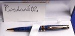 Waterman EXPERT Blue Marble Ballpoint Pen