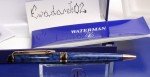 Waterman EXPERT Blue Marble Ballpoint Pen
