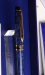 Waterman EXPERT Blue Marble Ballpoint Pen