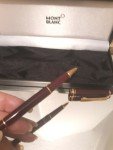 Mont Blanc Meisterstück Vintage Refillable Pen with Case