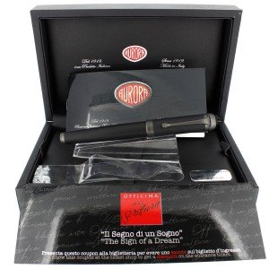 2023 Aurora Talentum Matte Black Fountain Pen