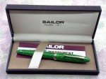 Sailor 1911 Magellan Jade Fountain Pen - 1990s