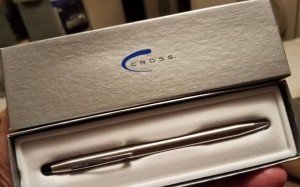 Cross Silver Tone Vintage Pen with Box