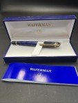 Elegant Waterman Phileas Blue Marble Ballpoint Pen